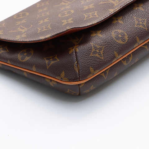 ルイ・ヴィトン LOUIS VUITTON モノグラム　ミュゼットタンゴ ショルダーバッグ ブラウン WS7400