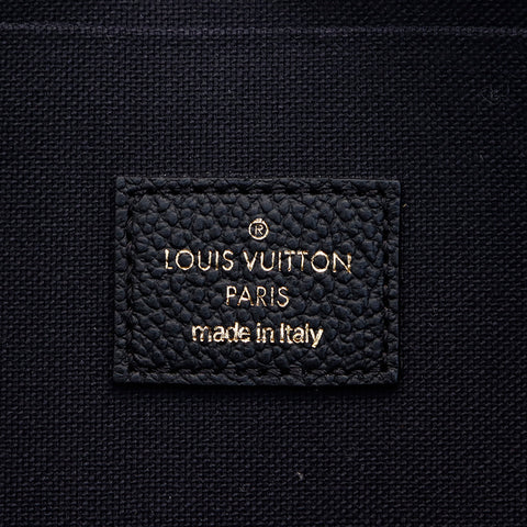 ルイ・ヴィトン LOUIS VUITTON アンプラント　ポシェット.フェリシー ショルダーバッグ ブラック WS7401