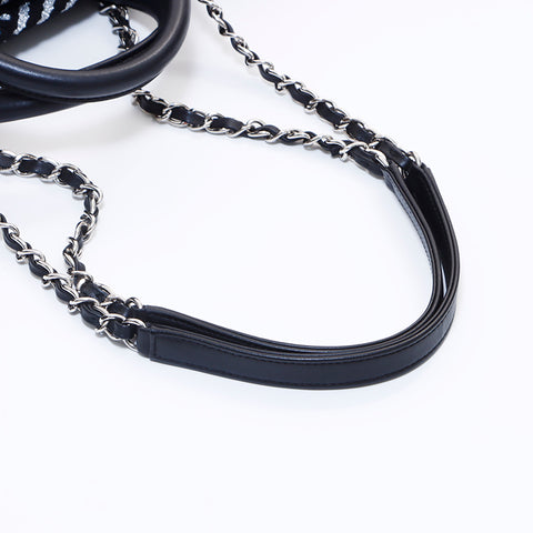 Chanel Chanel 22. 2way Handtasche Schwarz Silber WS7409