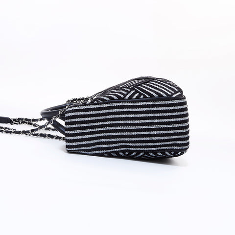 Chanel Chanel 22. 2way Handtasche Schwarz Silber WS7409