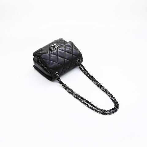 シャネル CHANEL チェーン ココマークミニマトラッセ15番台 ショルダーバッグ ブラック WS7417