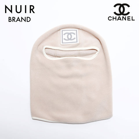 シャネル CHANEL スポーツライン スキー帽 Size:M その他帽子 ブラウン WS7430