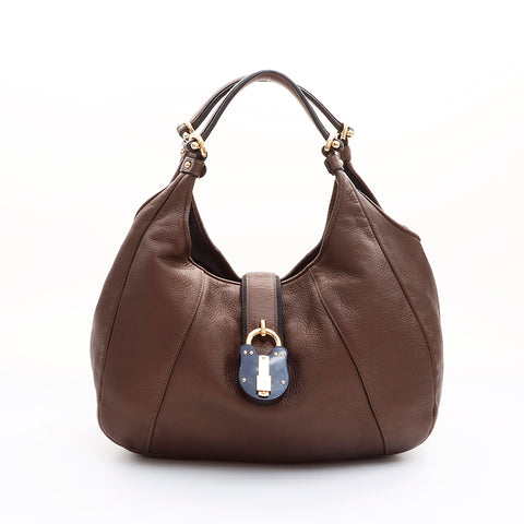 ロエベ LOEWE カリエ ショルダーバッグ ブラウン WS7442