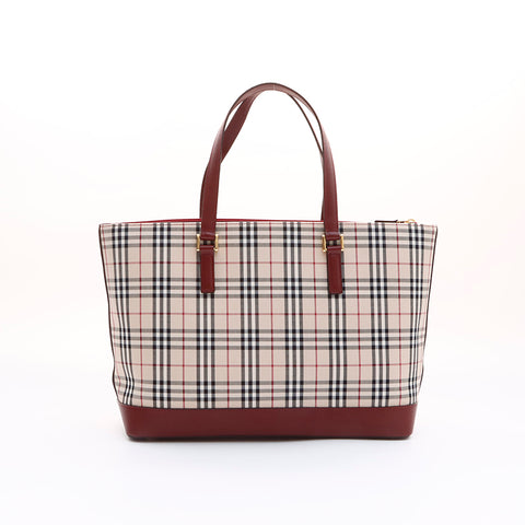 バーバリー BURBERRY ノバチェック ショルダーバッグ ベージュ WS7443