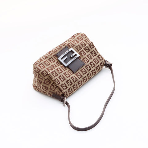 フェンディ FENDI ズッカ ハンドバッグ ベージュ WS7444