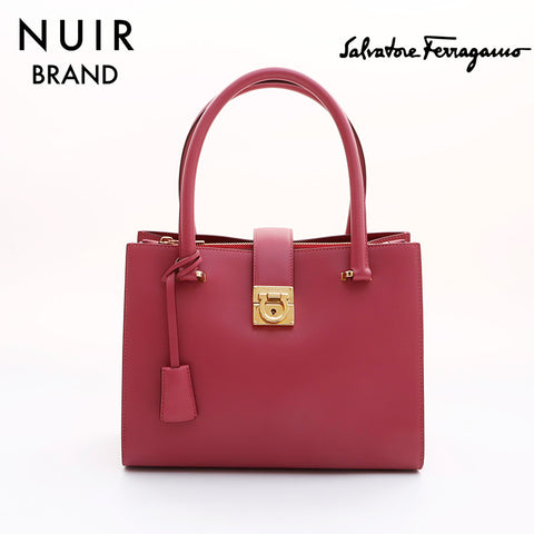 Salvatore Ferragamo Gancini Handbag Pink WS7445