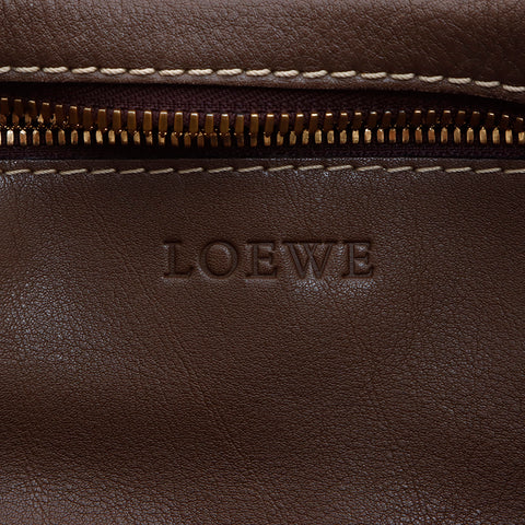 ロエベ LOEWE ワンショルダー ショルダーバッグ ブラウン WS7456