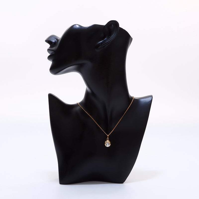 CELINE ネックレス CELINE Rhinestone Necklace Gold WS7473 – NUIR VINTAGE