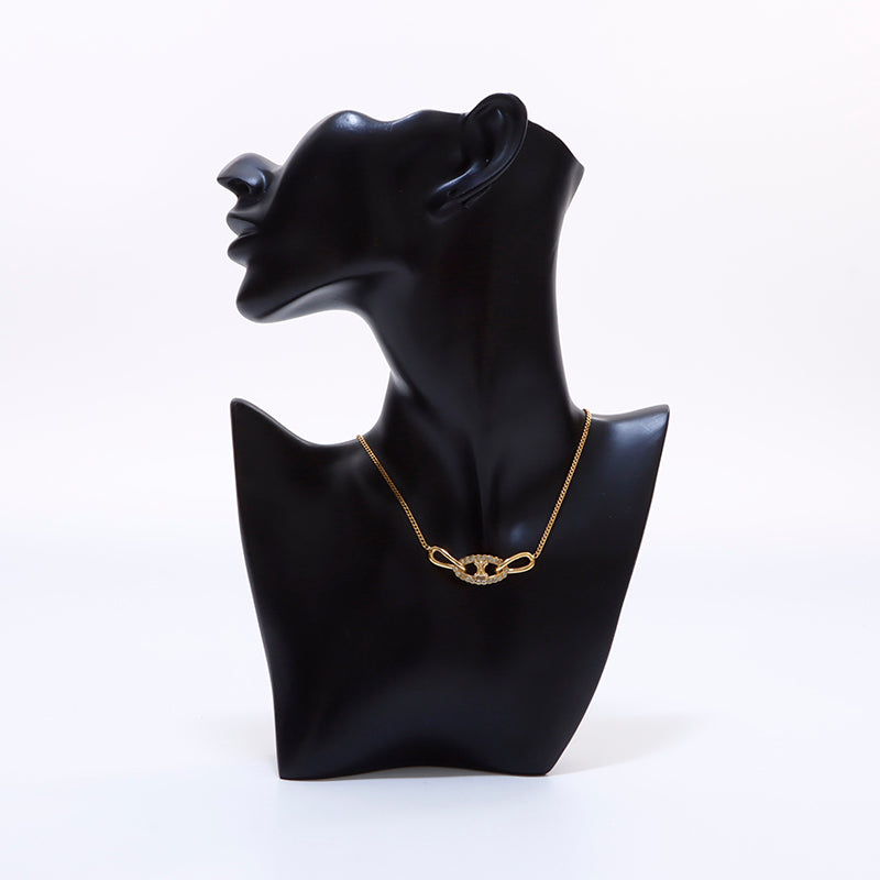 セリーヌ CELINE トリオンフ ラインストーン ネックレス セリーヌ CELINE トリオンフ ラインストーン ネックレス