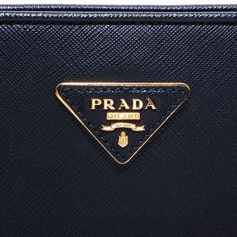 プラダ PRADA サフィアーノ 2way ショルダー ハンドバッグ ブラック WS7488