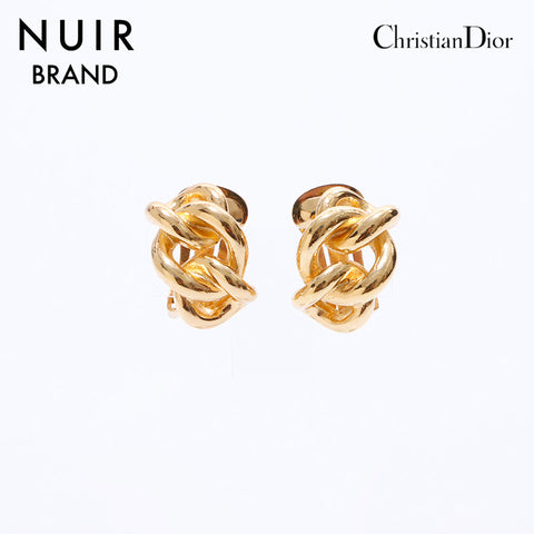クリスチャンディオール Christian Dior イヤリング ゴールド WS7492