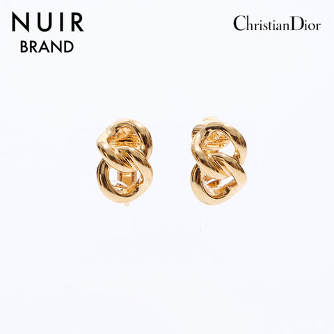 クリスチャンディオール Christian Dior イヤリング ゴールド WS7494