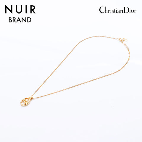 クリスチャンディオール Christian Dior ネックレス ゴールド WS7498
