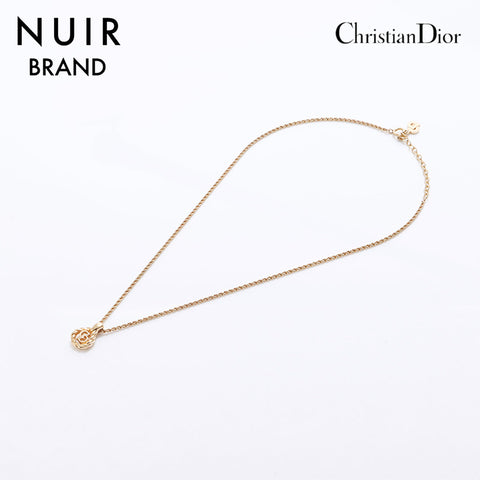 クリスチャンディオール Christian Dior ネックレス ゴールド WS7500