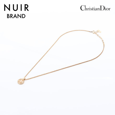クリスチャンディオール Christian Dior ネックレス ゴールド WS7501