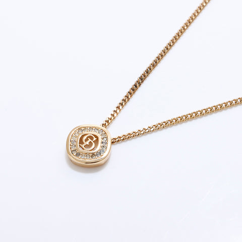 Collier de strass Dior Christian, or WS7504