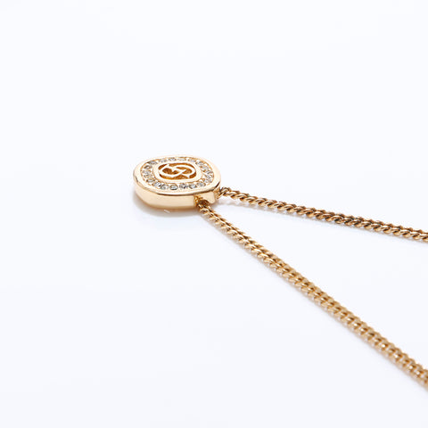 Collier de strass Dior Christian, or WS7504