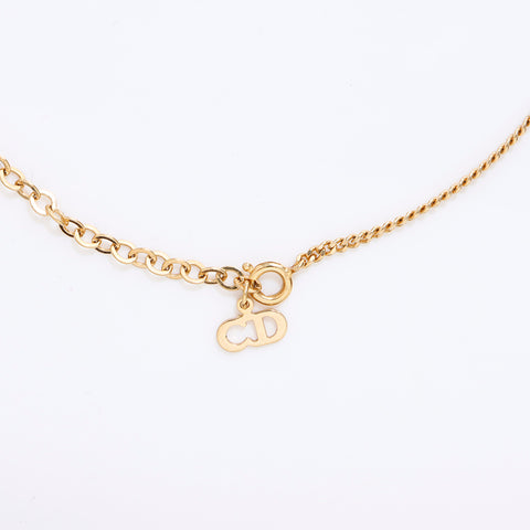 Collier de strass Dior Christian, or WS7504