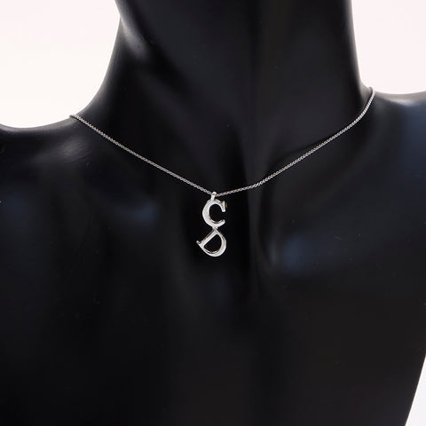Christian Dior CD Collier Silver WS7512