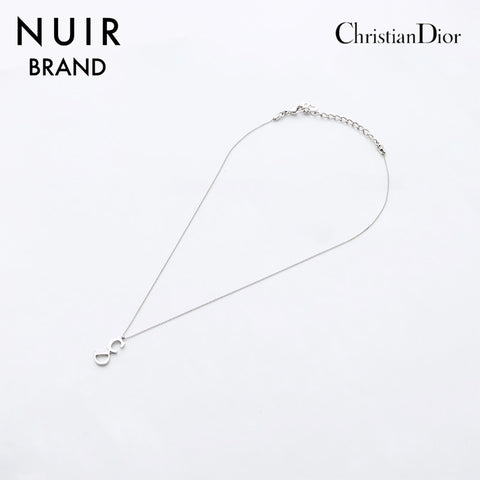 クリスチャンディオール Christian Dior CD ネックレス シルバー WS7512