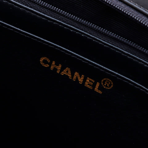 シャネル CHANEL ココマークゴルド金具 マトラッセ 3番台 ショルダーバッグ ブラック WS7520