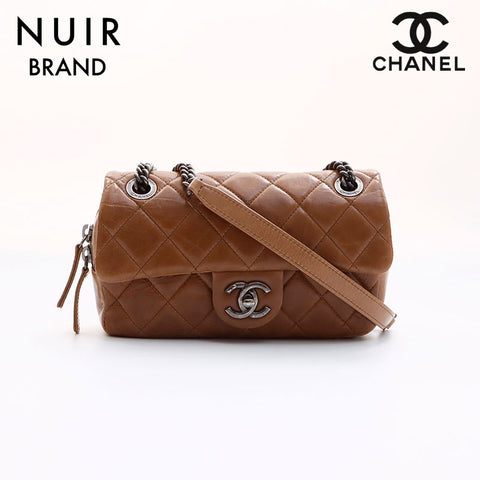 Chanel Coco Mark Matelasse Calfskin Chain No. 19 Shoulder Bag Beige WS7528