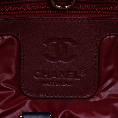 シャネル CHANEL ココマーク マトラッセ コココクーンスモール　デニム　14番台 ハンドバッグ ダーククレー WS7531