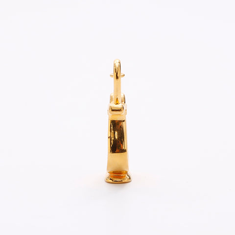 HERMES HERMES CADENA HARP CHARM GOLD WS7540
