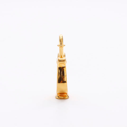 HERMES HERMES CADENA HARP CHARM GOLD WS7540