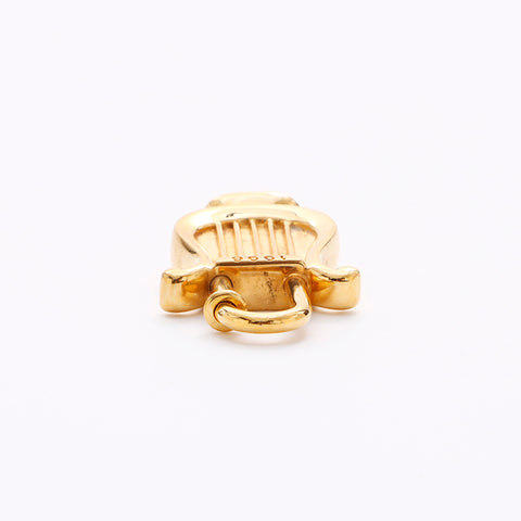 HERMES HERMES CADENA HARP CHARM GOLD WS7540