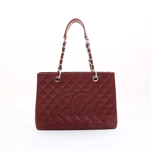 シャネル CHANEL キャビアスキン 18番台 ショルダーバッグ レッド WS7542