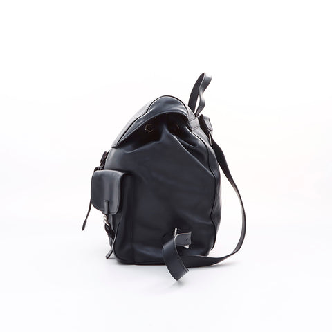Prada Leather Backpack/Daypack海军WS7551