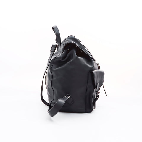 Prada Leather Backpack/Daypack海军WS7551