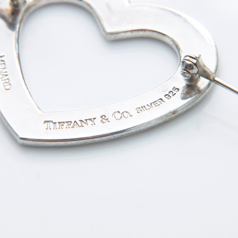 ほたるTiffany & Co. ダブルラビングハート　シルバーブローチ 楽天市場】Tiffany & Co. ティファニー ラビング ハート