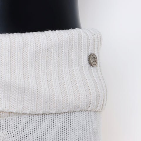Chanel Size:38 Wool Knit Pants White WS7571