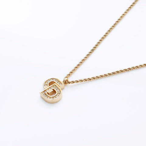 Collier de strass Dior Christian, or WS7576