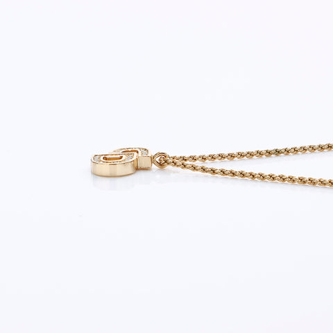 Collier de strass Dior Christian, or WS7576