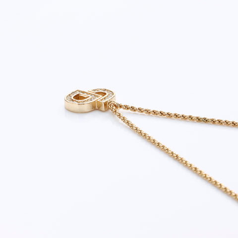 Collier de strass Dior Christian, or WS7576