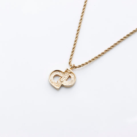 Collier de strass Dior Christian, or WS7576