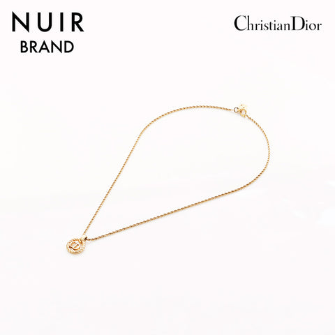 Christian Dior Logo Collier Gold WS7585