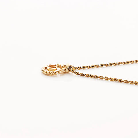 Christian Dior Logo Collier Gold WS7585