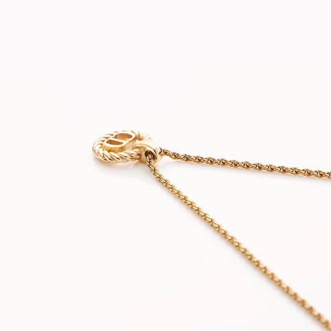 Christian Dior Logo Collier Gold WS7585
