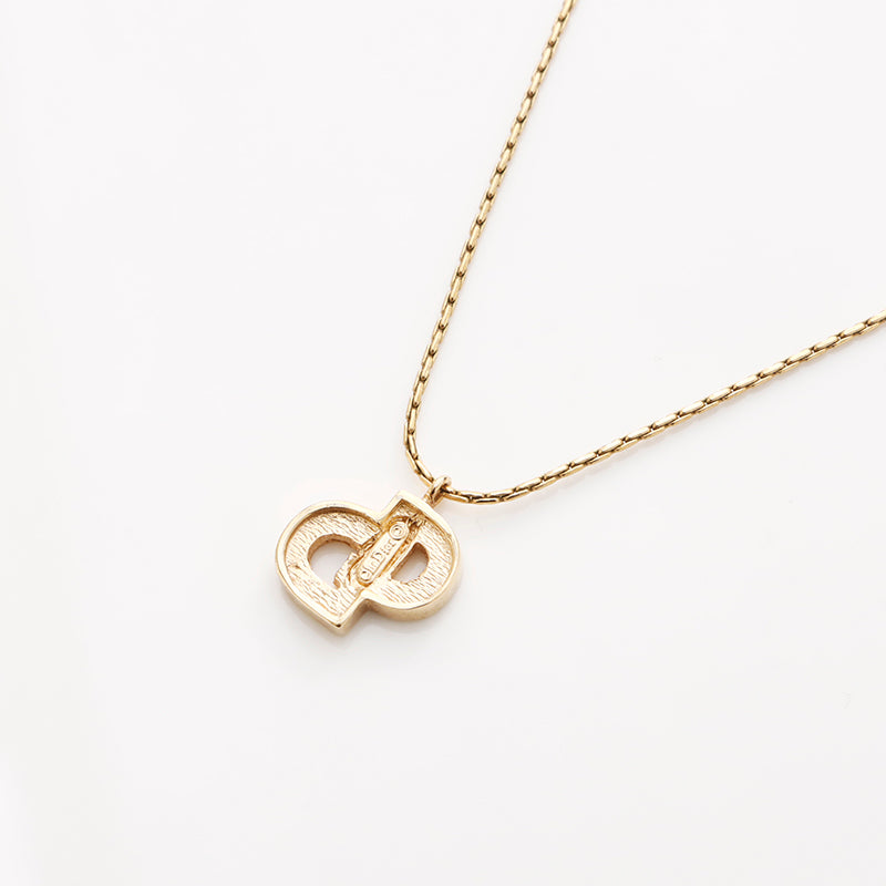 クリスチャンディオール Christian Dior ロゴ ネックレス