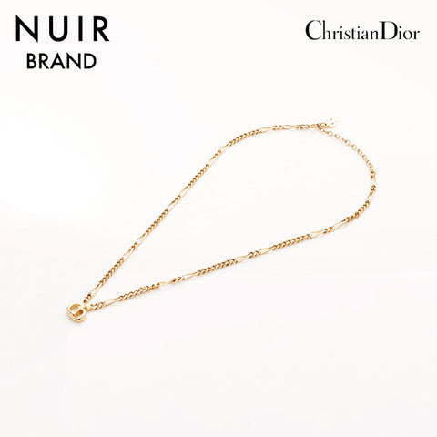 クリスチャンディオール Christian Dior ネックレス ゴールド WS7589