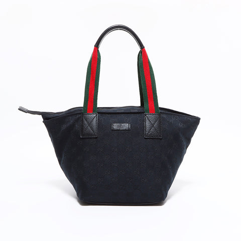 グッチ GUCCI GGキャンバス ハンドバッグ ブラック WS7593