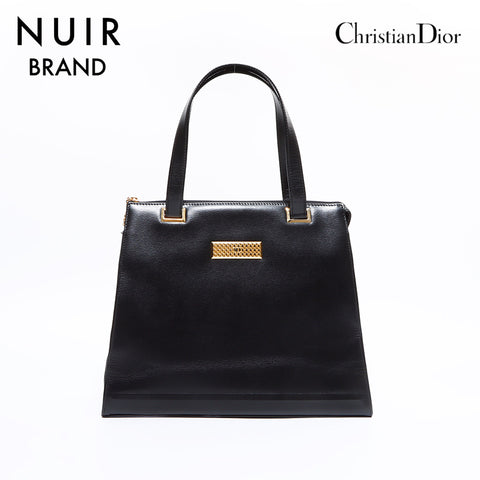 クリスチャンディオール Christian Dior ハンドバッグ ブラック WS7596