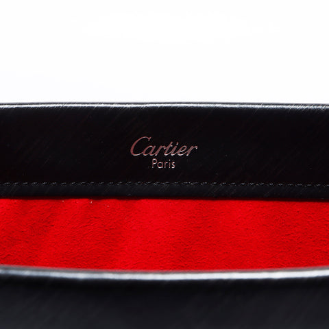 カルティエ CARTIER トリニティ ハンドバッグ ブラック WS7597