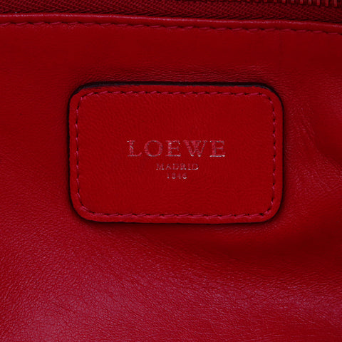 ロエベ LOEWE アマソナ ハンドバッグ レッド WS7598