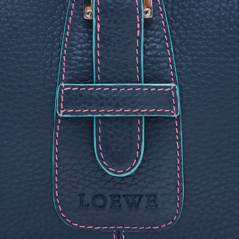 ロエベ LOEWE センダ ハンドバッグ ブルー WS7599