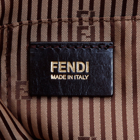 フェンディ FENDI カメレオン 2way ハンドバッグ ブラウン WS7607